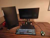Sprzedam komputer do gier + myszka, klawiaturą i 2 monitory