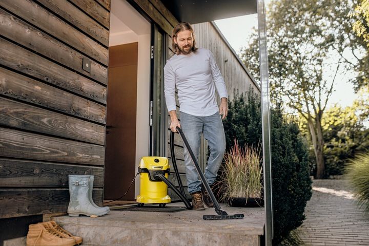 Mocny Odkurzacz Przemysłowy Karcher Wd3 Turbo Xxxl Nowy Model Nadmuch