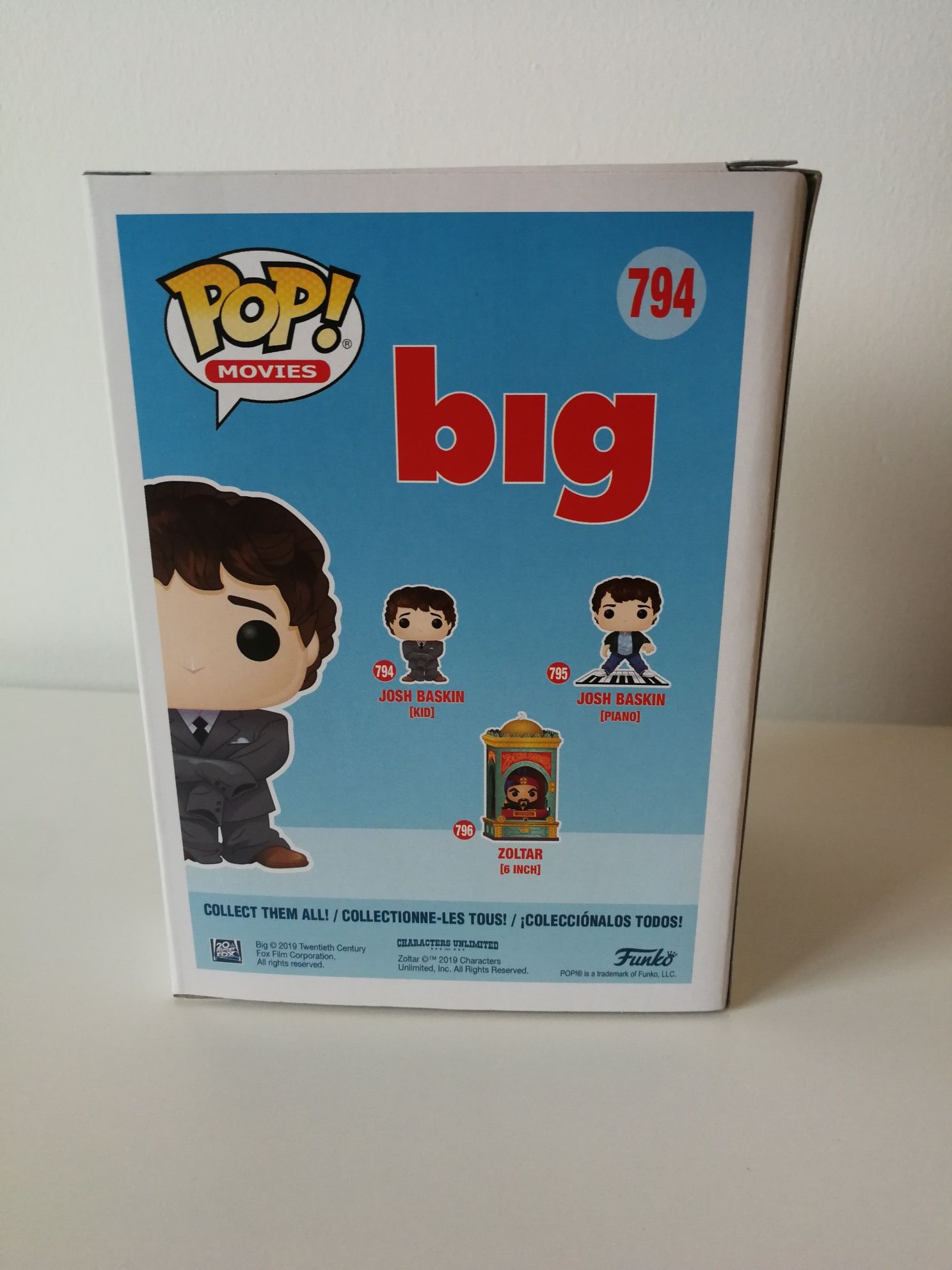 Funko pop Josh Baskin 794 - Big