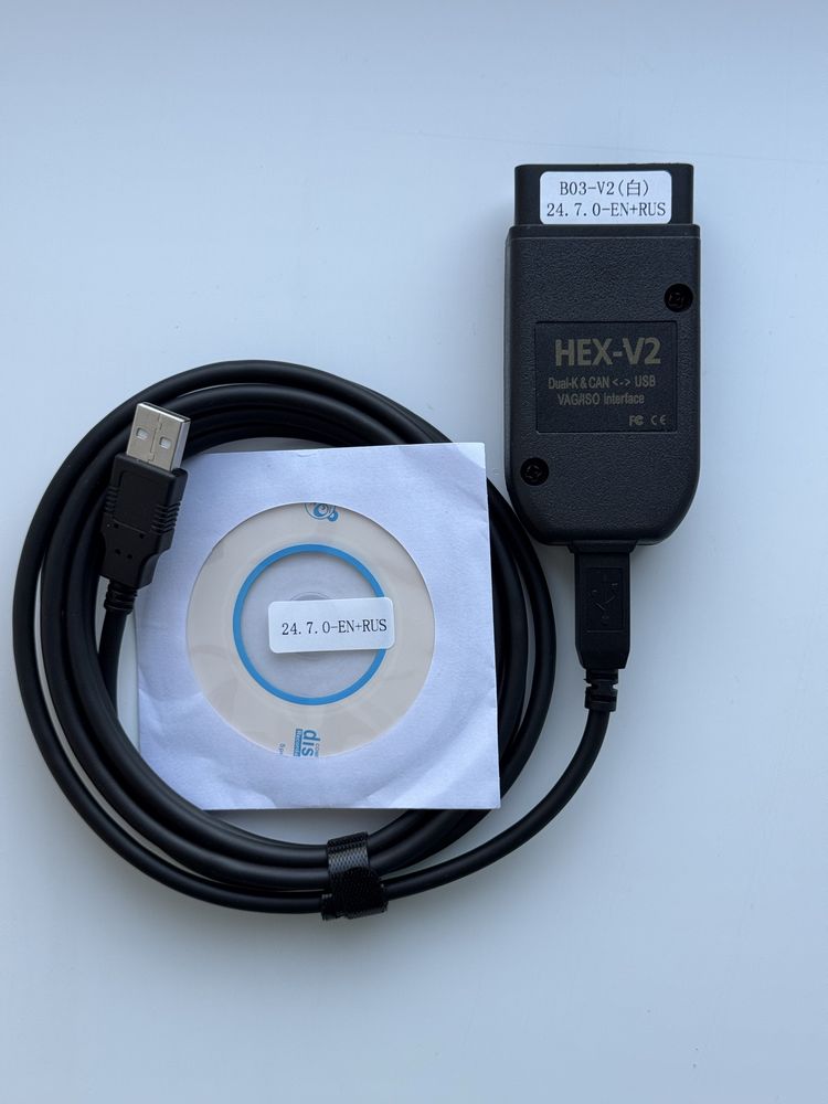 Авто сканер VCDS вася діагност, OBD2 ELM327 V1.5, Обманка, T10 W5W RGB