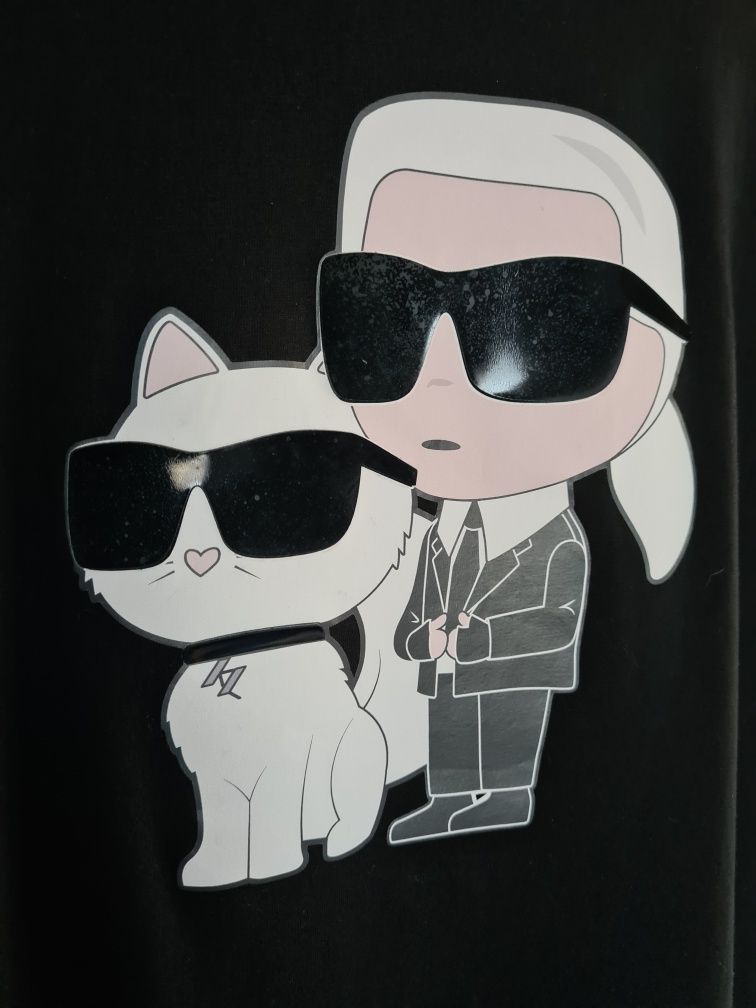 Karl Lagerfeld tishirt koszulka XL oryginał