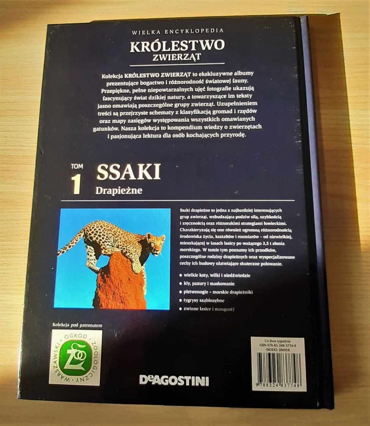 Wielka Encyklopedia "Królestwo Zwierząt" tomy 1-50 stan idealny