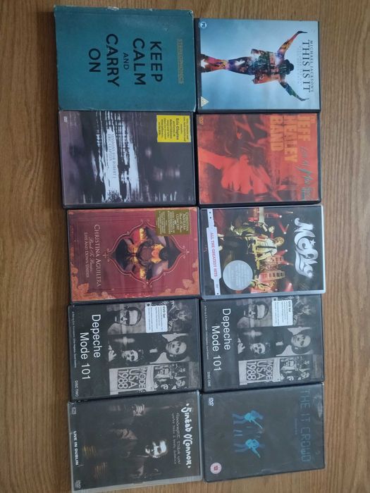 DVD фирменные музыкальные диски