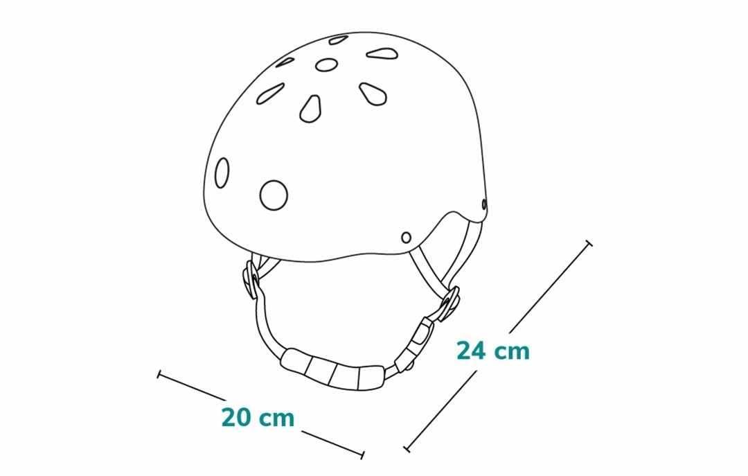 Kask Rowerowy Dziecięcy Lionelo Helmet Ozdabianie Kredą Lub Pisakami