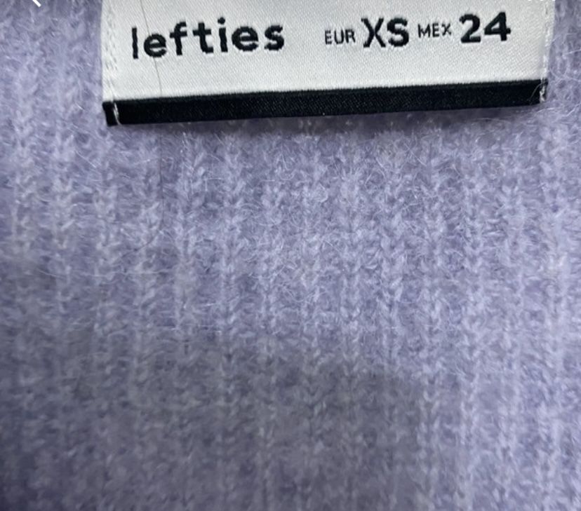 cardiga violeta lefties