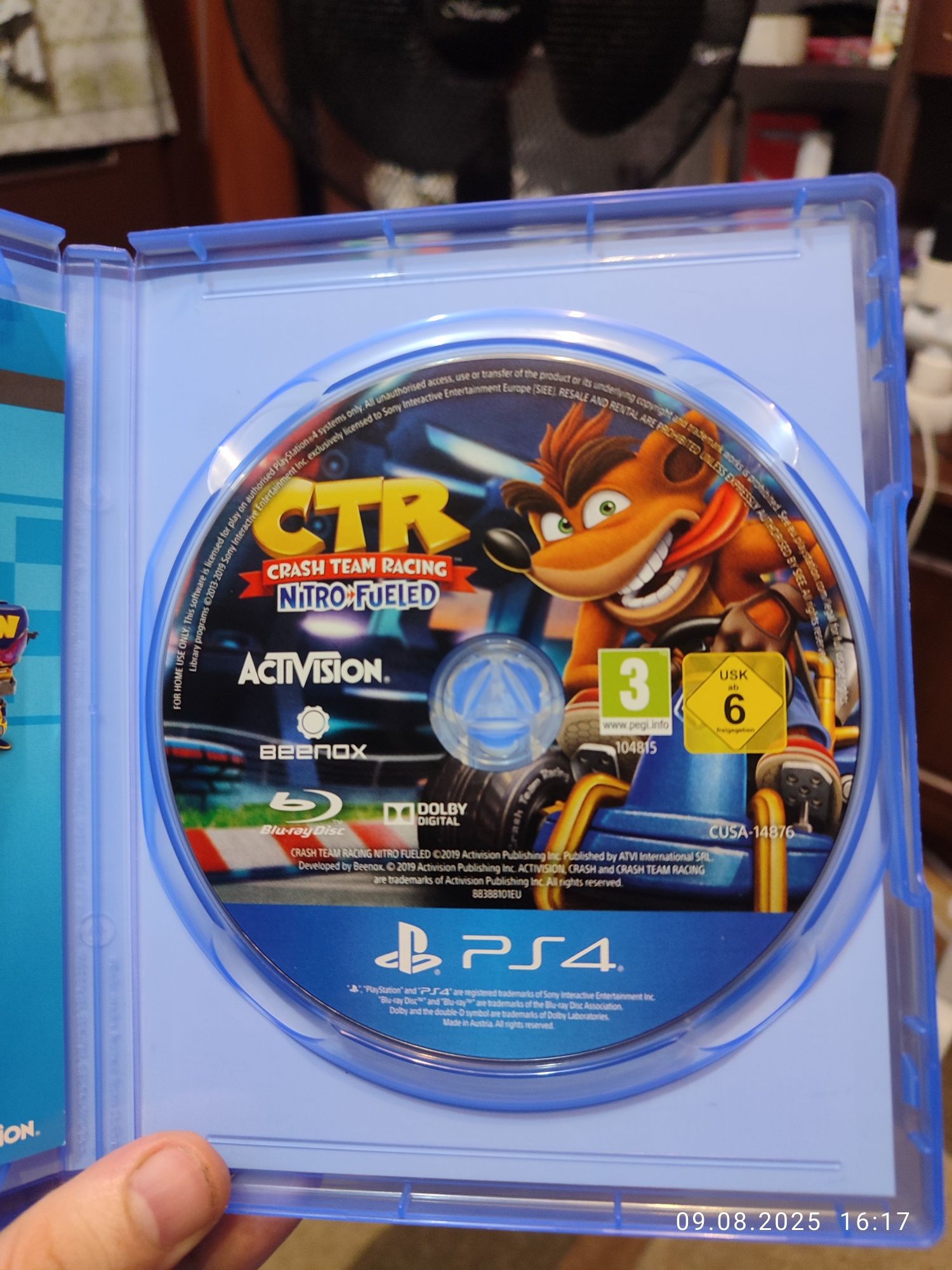 Crash time rising CTR NIRTO fueled ps4