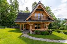 Domek w górach [domek z bali,Kościelisko,Zakopane,góry,wakacje  )