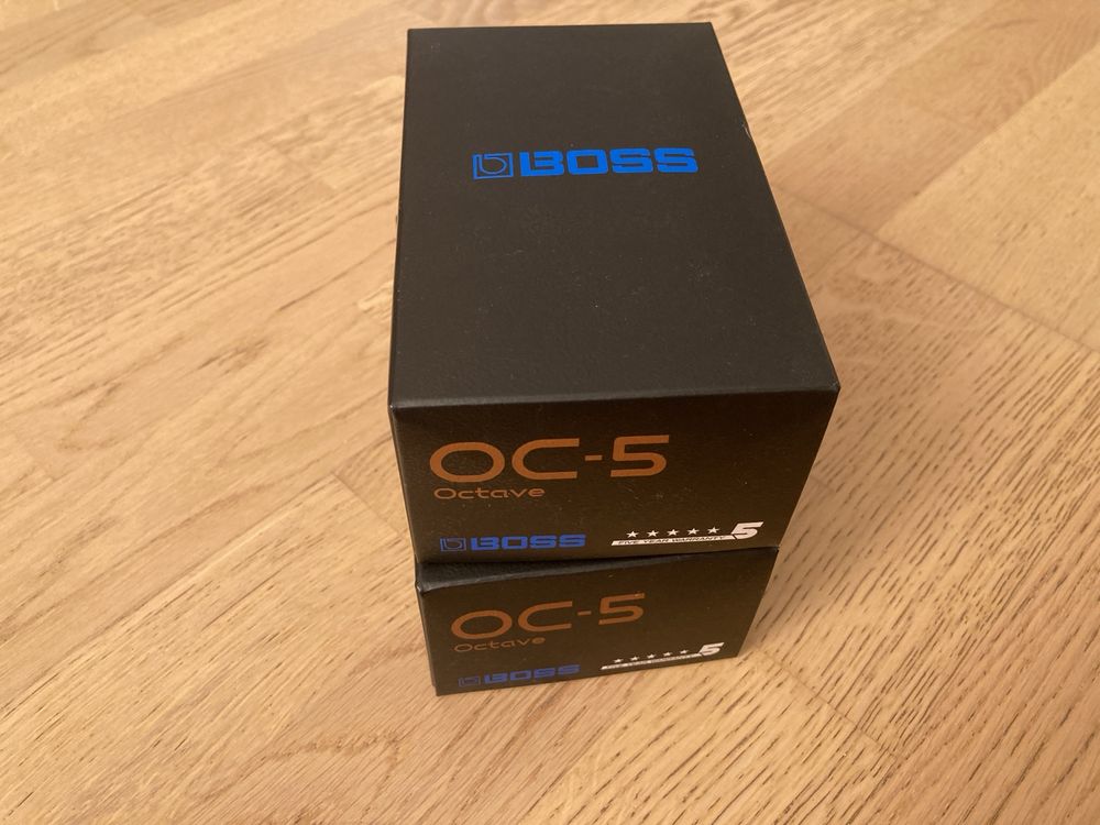 Boss OC-5 Octave Pedal октавер педаль для электрогитара бас