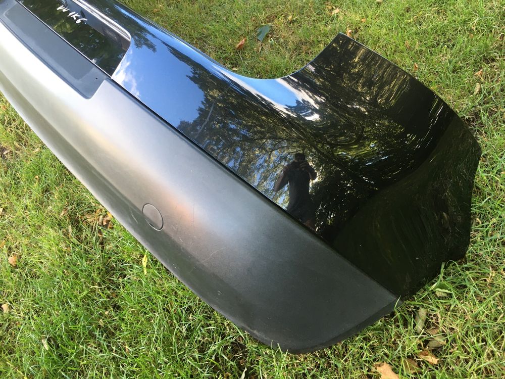VW Golf V 5 HB 5D zderzak tyl tylny czarny