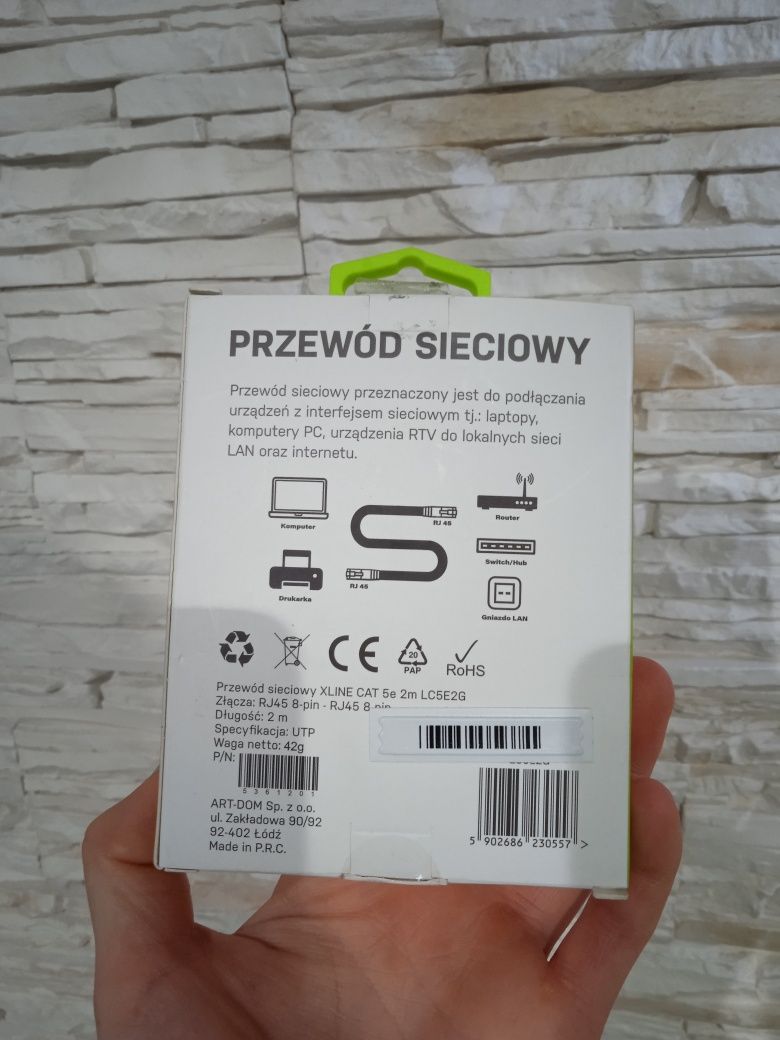 Przewód sieciowy xline