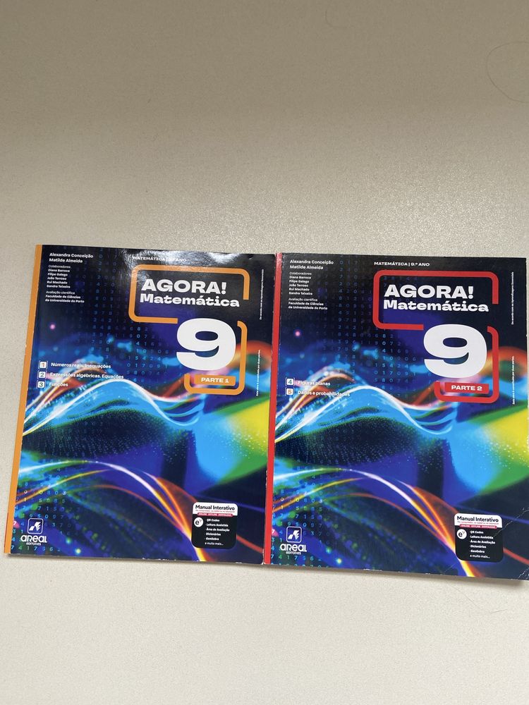 Manuais de matematica de 9 ano do PROFESSOR