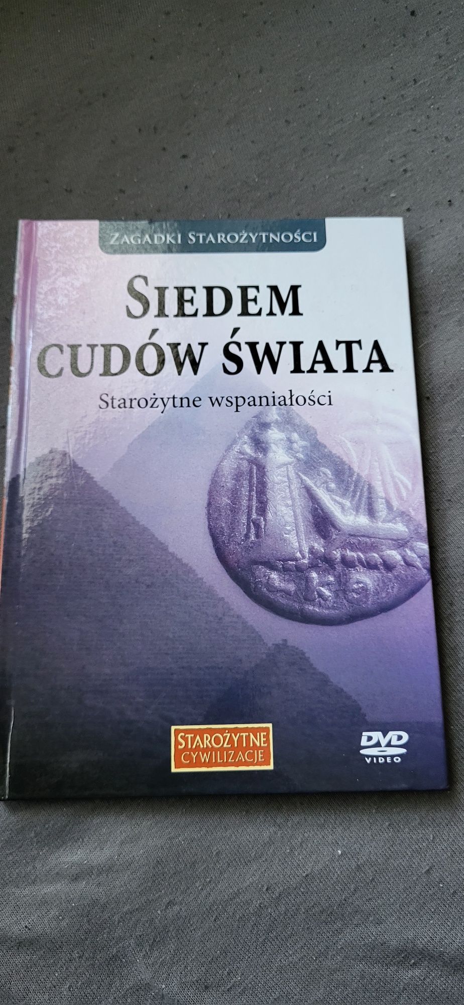 Siedem cudów świata starożytne wspaniałości płyta DVD i książeczka