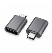 Адаптер Nonda USB-C to USB-A 3.0 mini adapter Space Gray - 2 pcs