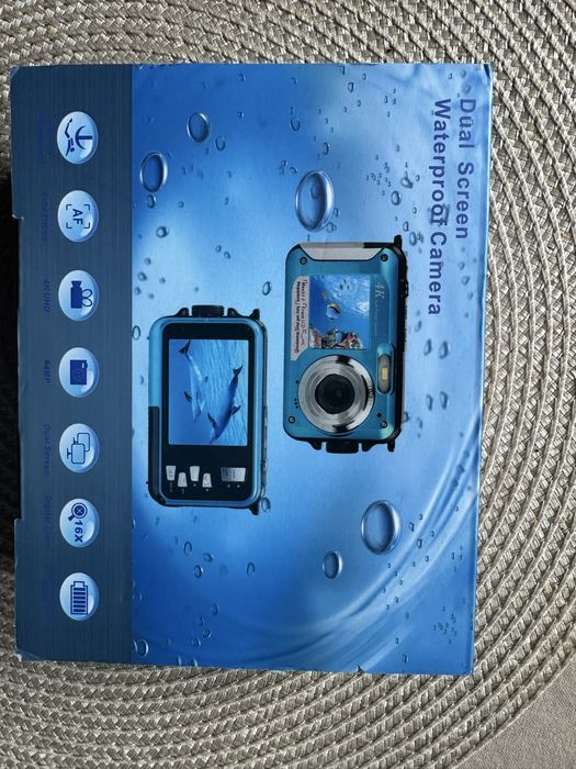 Dual Screen Waterproof Camera