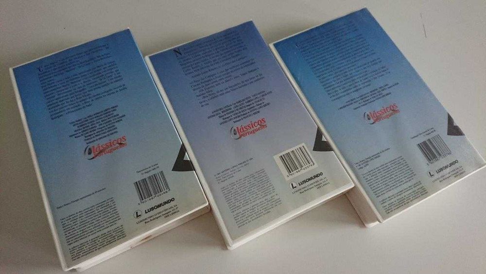 VHS - Filmes Clássicos do cinema português