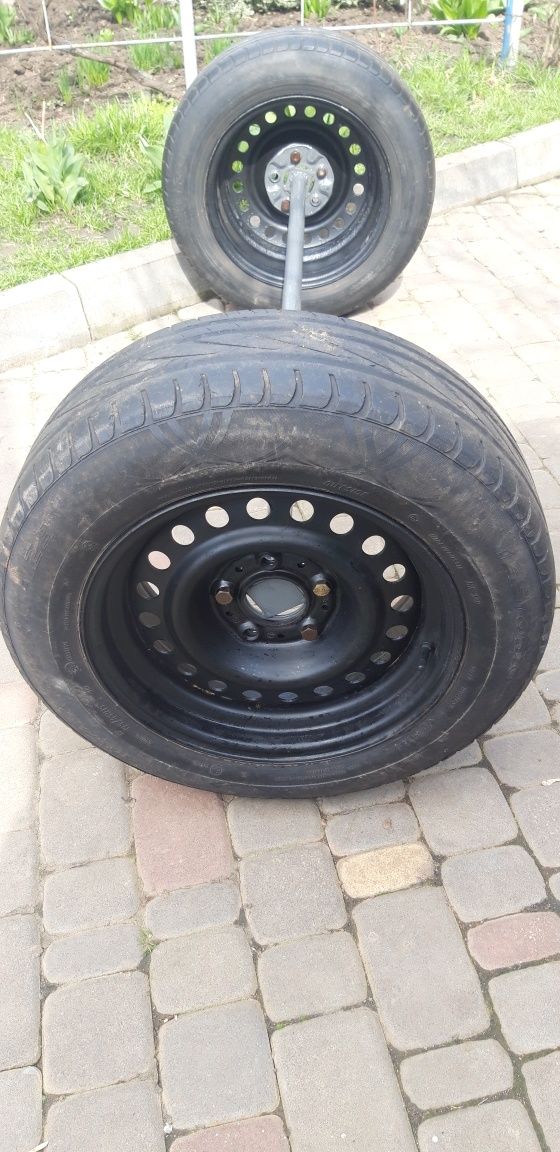 Колеса  на причіп. 5*120 (195/65 R15