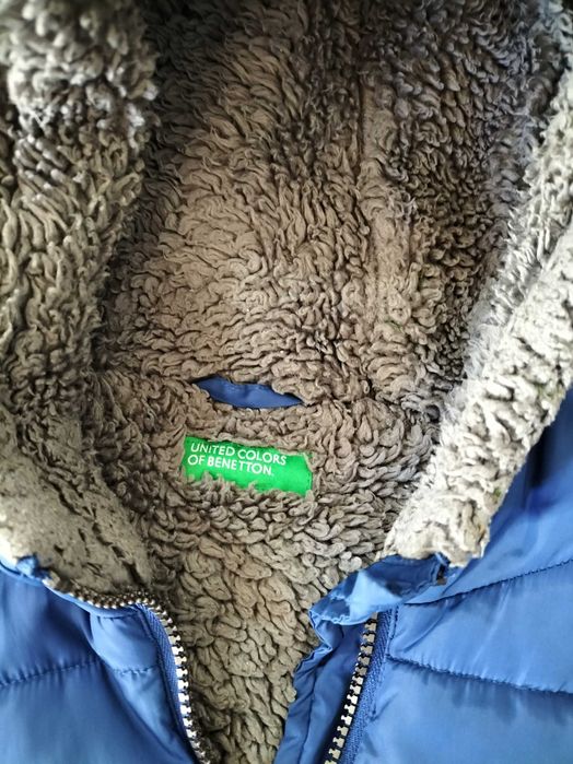 Kispo (casaco) azul Benetton criança 8-9 anos