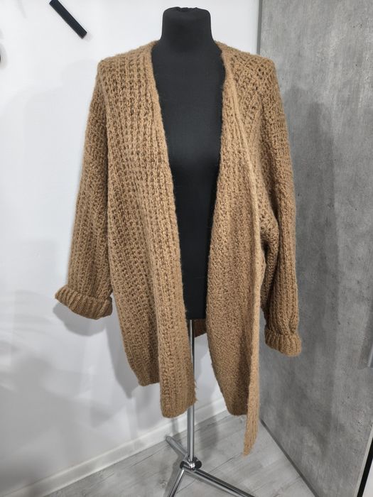 Kardigan damski gruby