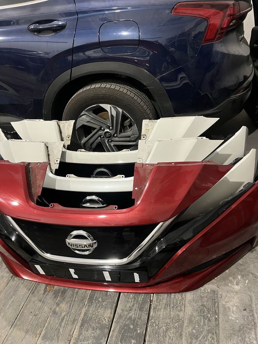 Leaf 2 нісан ліф 2 бампер передній рестовий до рестовий