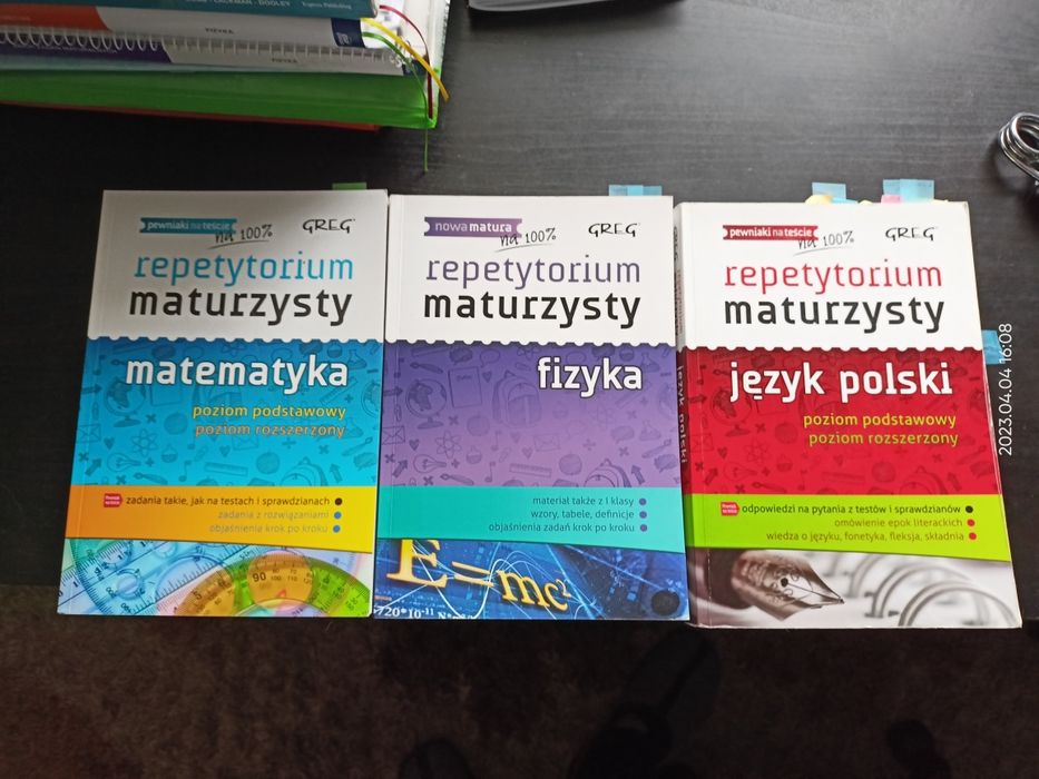 Repetytorium maturzysty matematyka fizyka polski