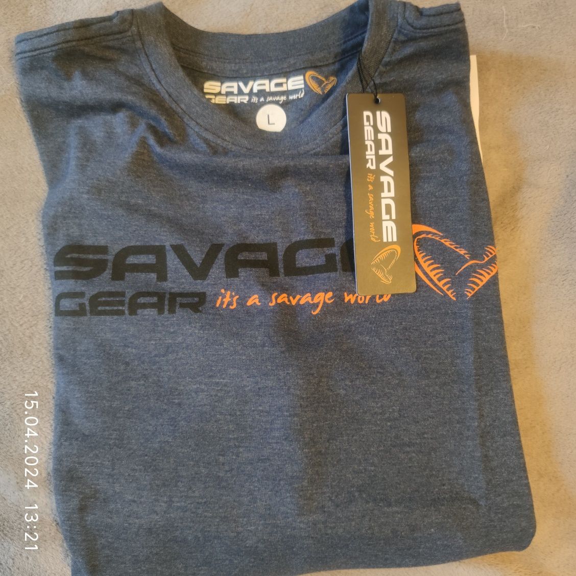 Футболка Savage Gear Signature Logo T- Shirt - L