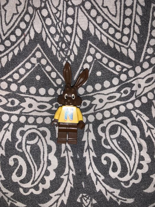 Lego raro coelho nestle - vintage nestle lego rabbit