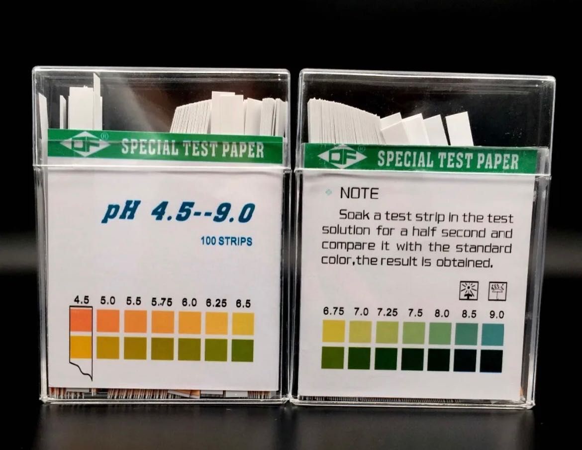 Лакмус медичний (рН- тест) 4.5-9.0 рН  100 полосок