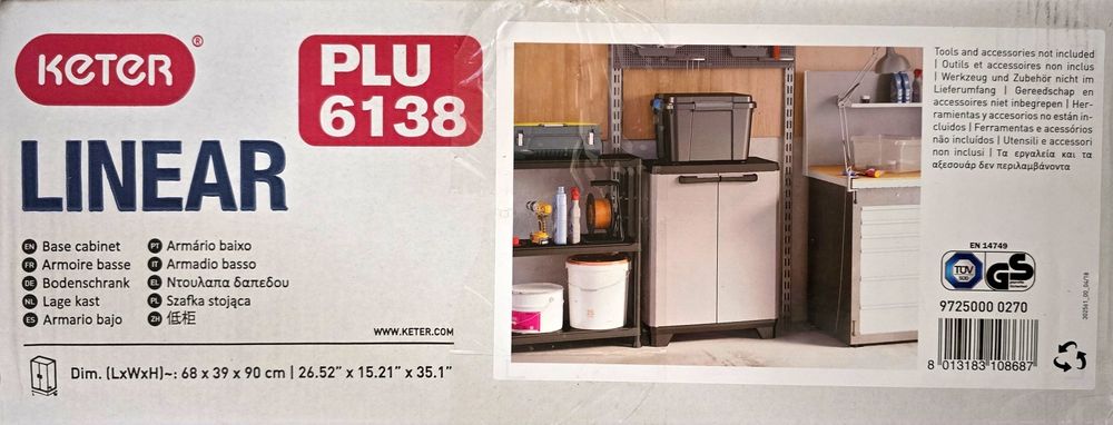 Szafka warsztatowa/ogrodowa KETER LINEAR