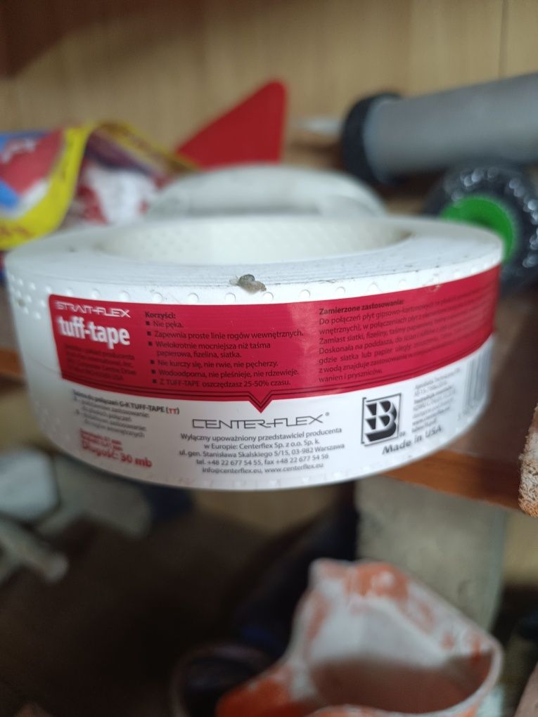 Strait-Flex Tuff-Tape do płyt regips