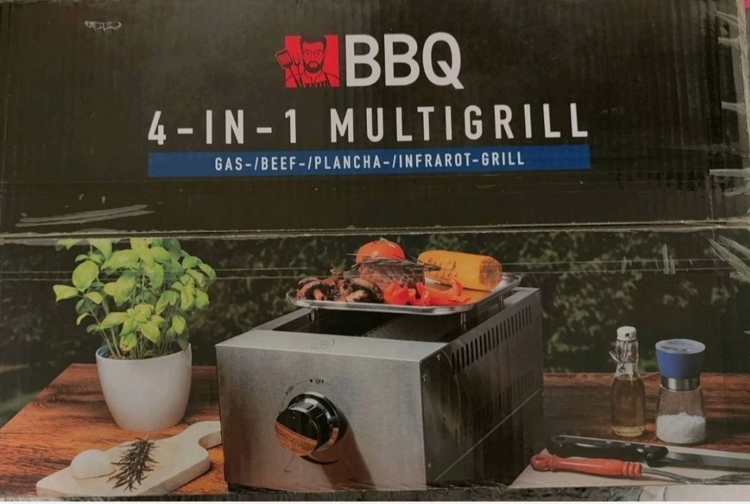 Mały Grill Gazowy Przenośny Turystyczny Ogrodowy Na Butlę Gazową