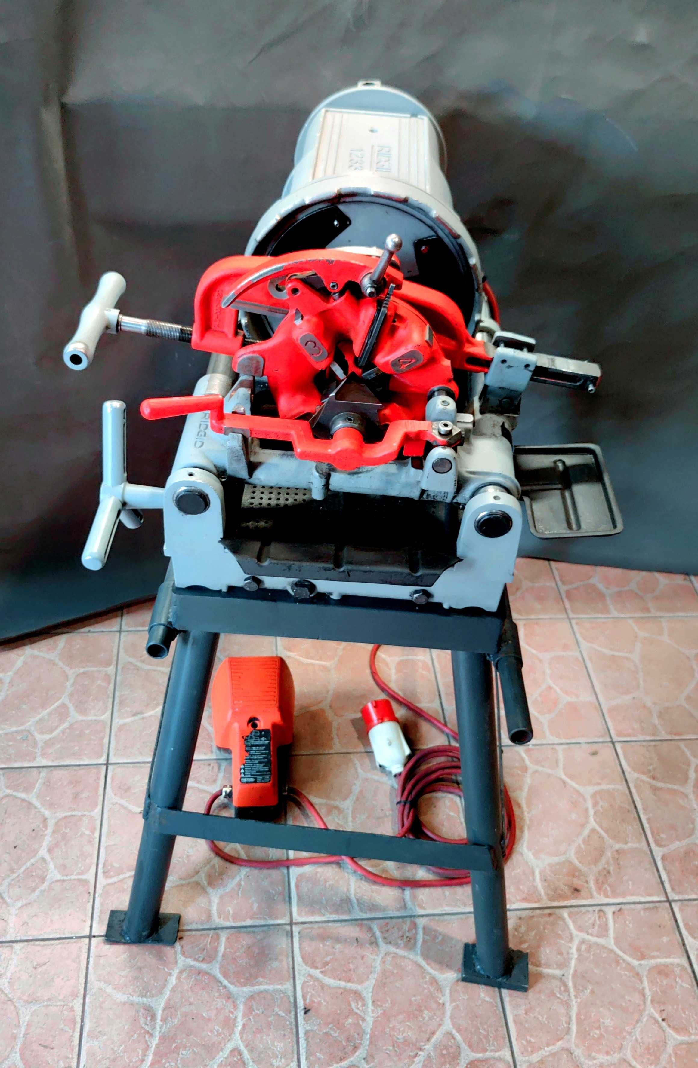 Gwintownica do Rur RIDGID 20215 1/8"-2" + Obcinarka + Stół ++ WARTO !!