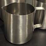 Leiteira / Jarro para aquecer leite em inox