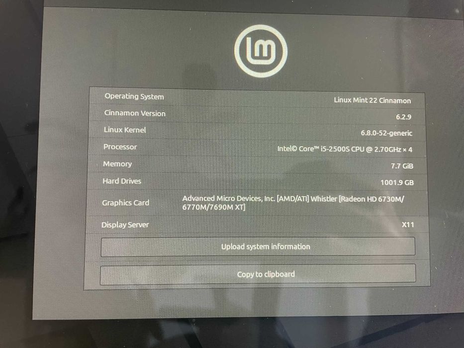iMac 27" core i5 8GB RAM 1TB HDD com teclado para pecas
