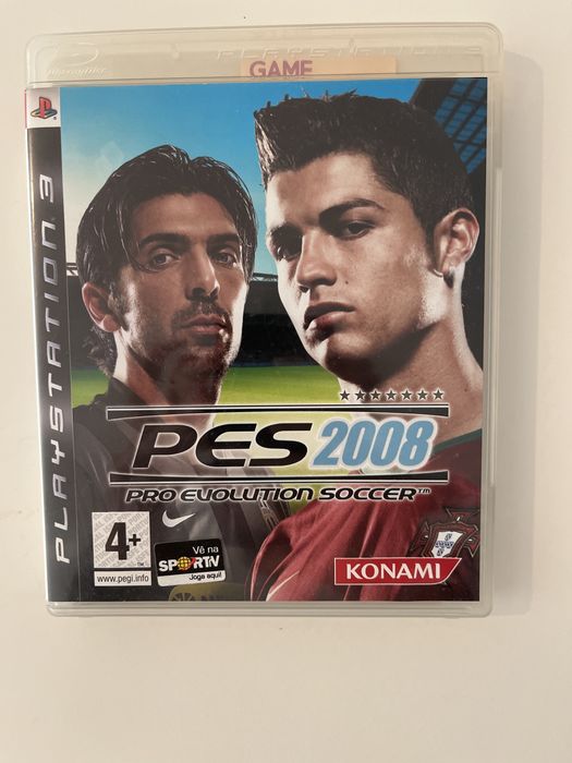 Jogo PES 2008 Playstation 3