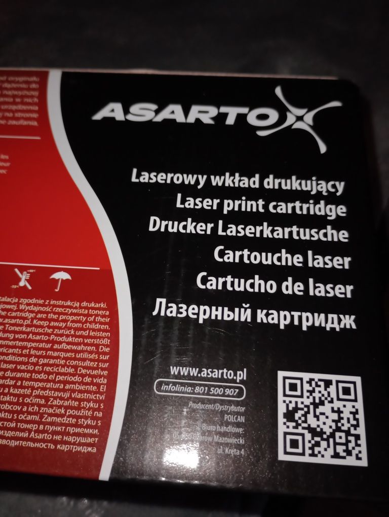 Laserowy wkład drukujący