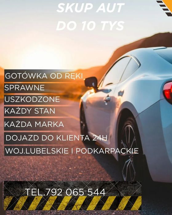 Skup aut całe lubelskie