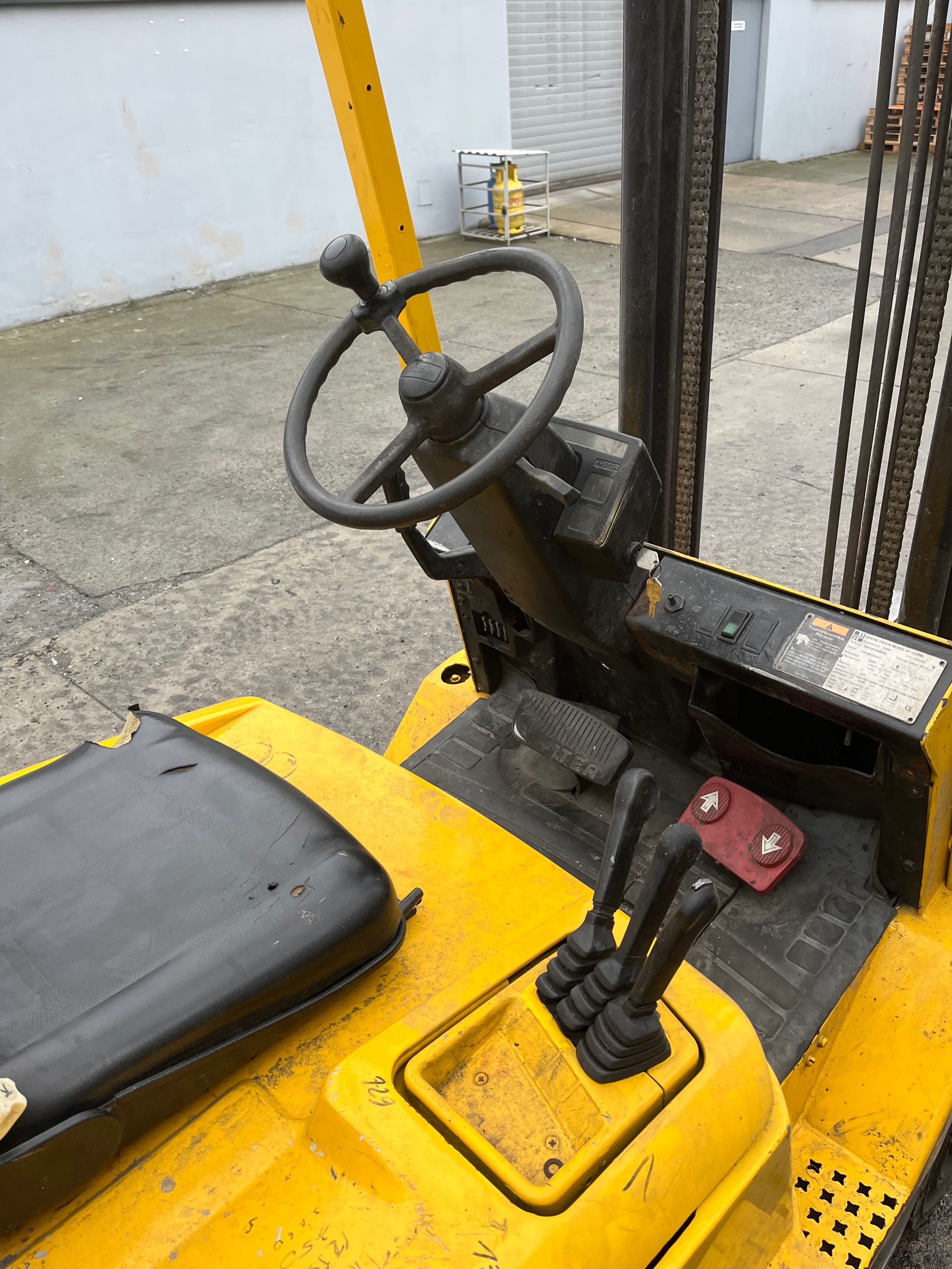 wózek widłowy hyster