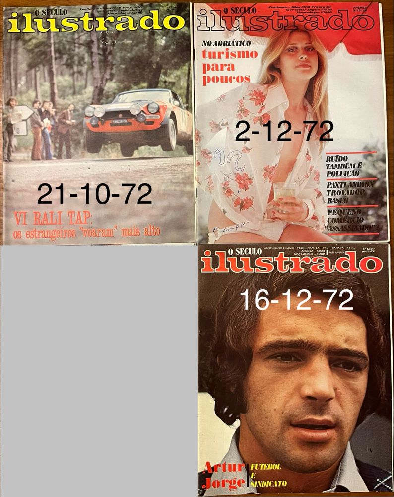 Vendo revistas O Século Ilustrado (1972)