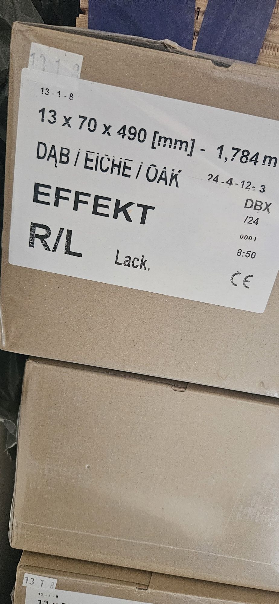 Parkiet dębowy lakierowany