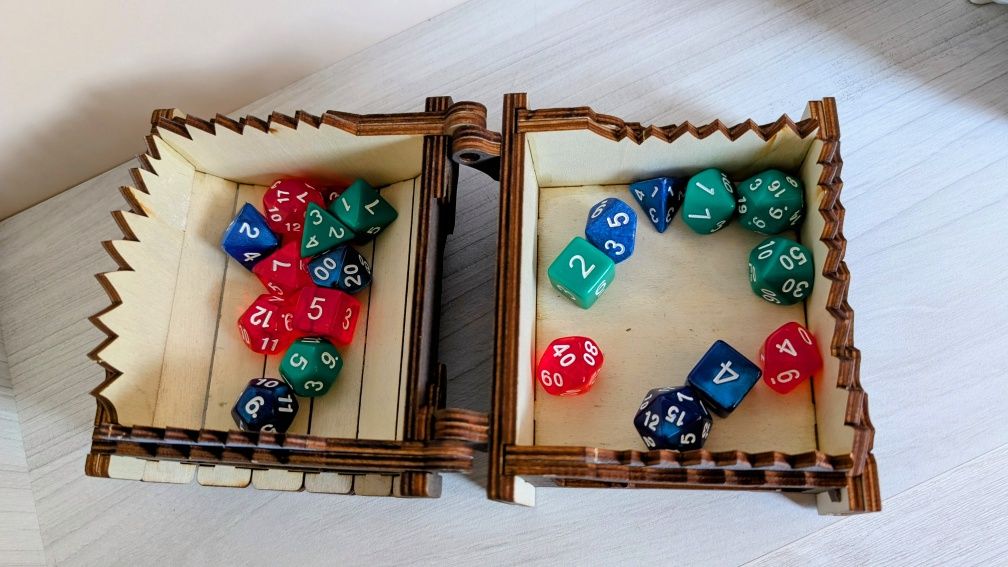 Сундук мимик dungeons and dragons шкатулка ящик dnd лоток днд