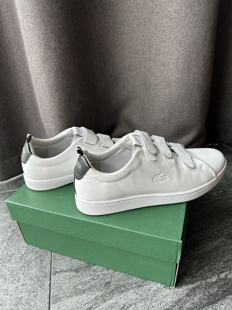 Чоловічі шкіряні кеди Lacoste 42 розмір