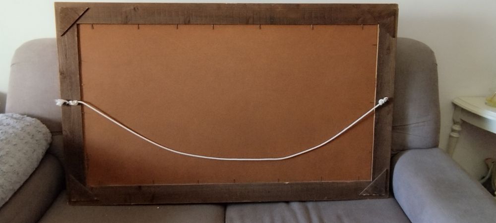 Quadro assinado a óleo 75/125