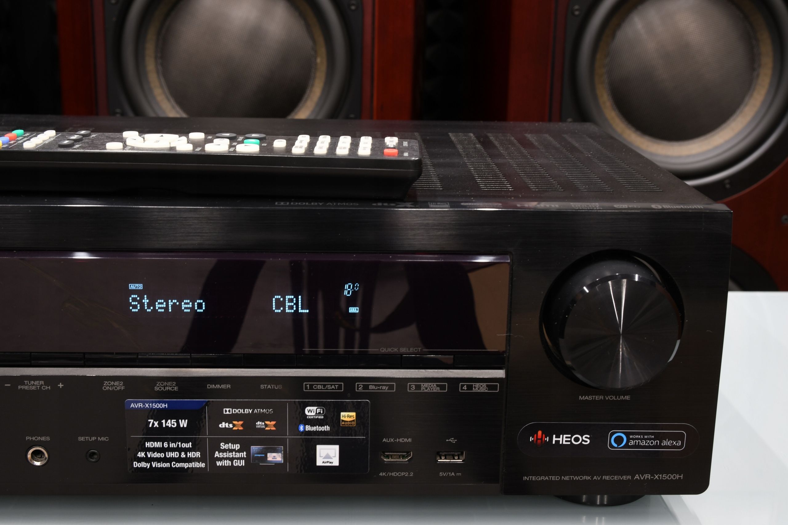 Amplituner do kina domowego Denon AVR-X1500H 7.2