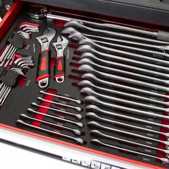 Szafka wózek narzędziowy serwisowy NARZĘDZIA PREMIUM KPL 183 el