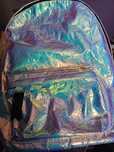 Plecak holo holograficzny Zalando half price nowy torba