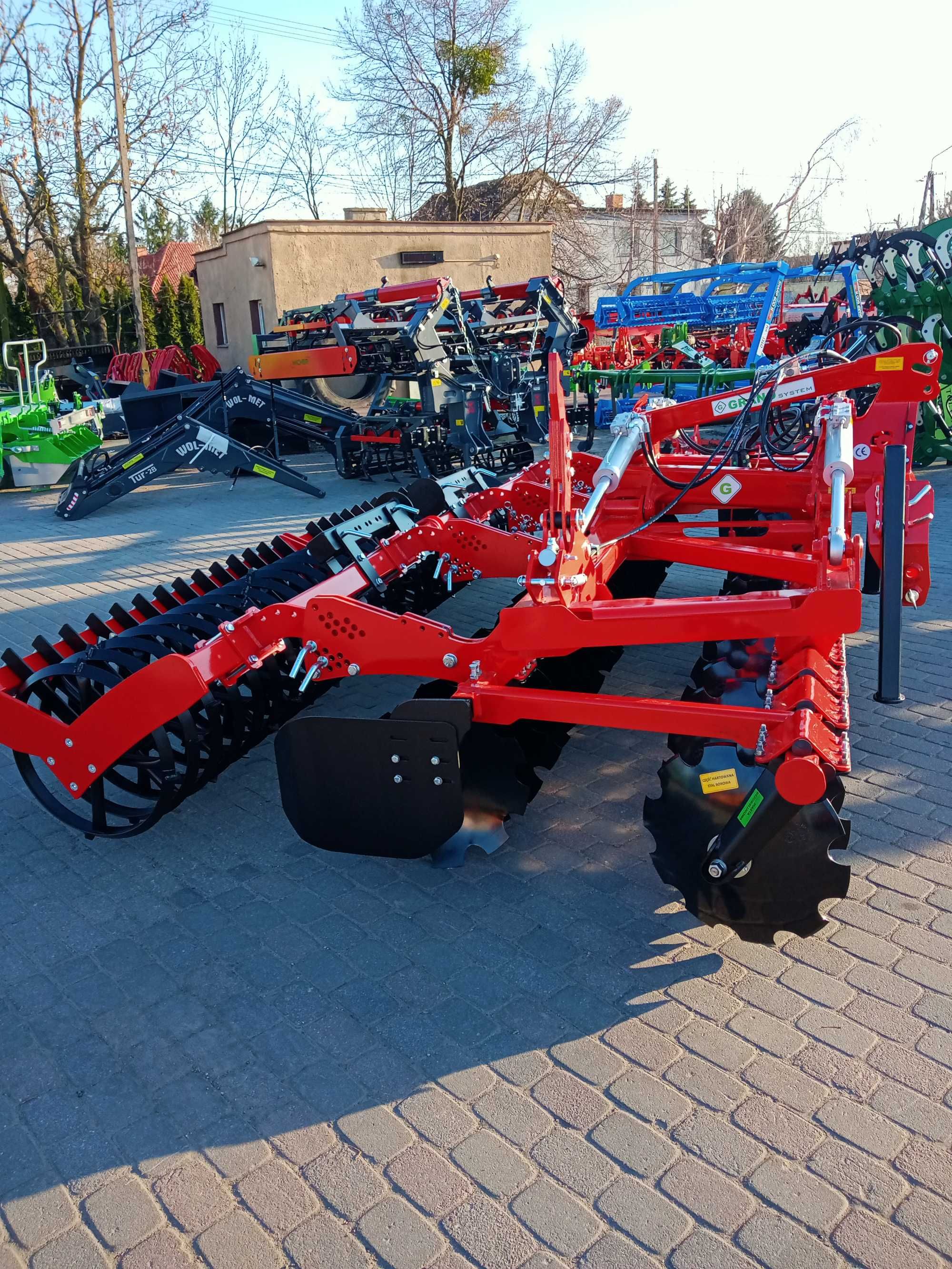 DO RĘKI!!! Brona talerzowa Grano System SHS 4m 4,5m 5m Nowy model !!