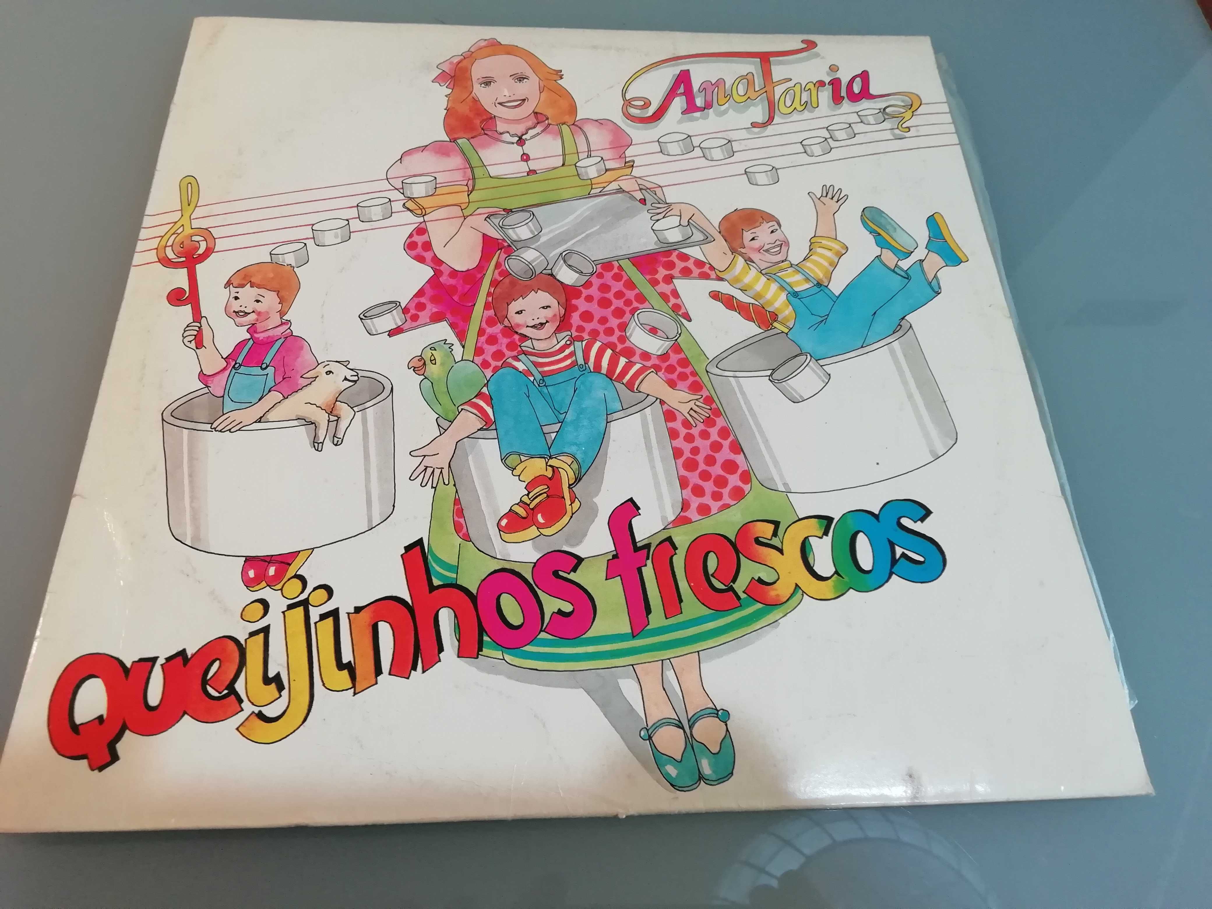 Ana Faria … Queijinhos Frescos	Vinil	Musica Portuguesa Infantil