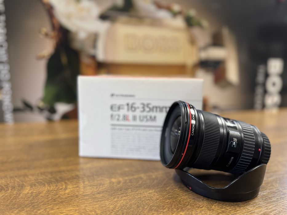 Canon EF 16–35mm f/2.8L II USM – stan bardzo dobry !