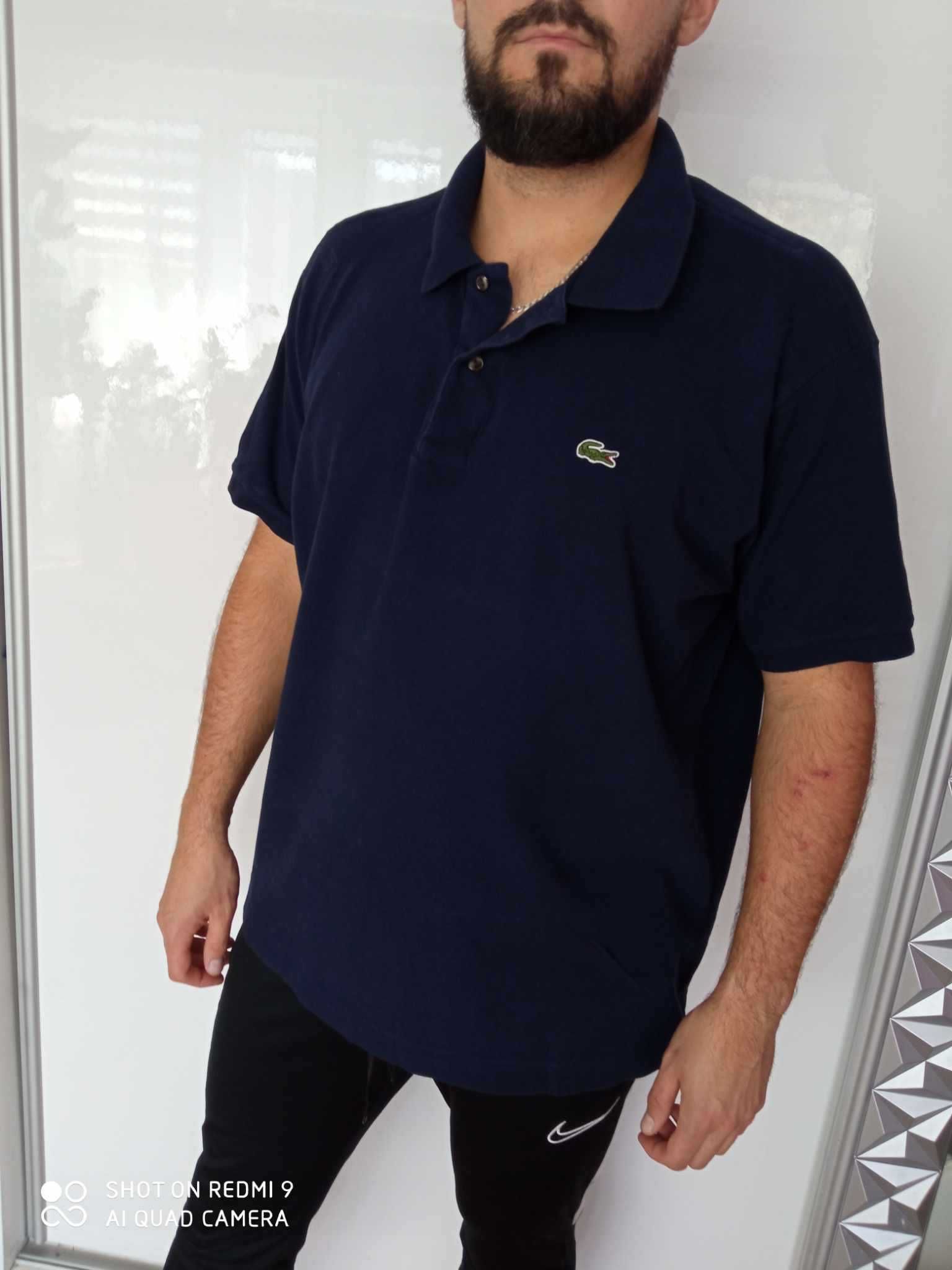 Koszulka męska Lacoste rozmiar XXL, oryginalna stan idealny