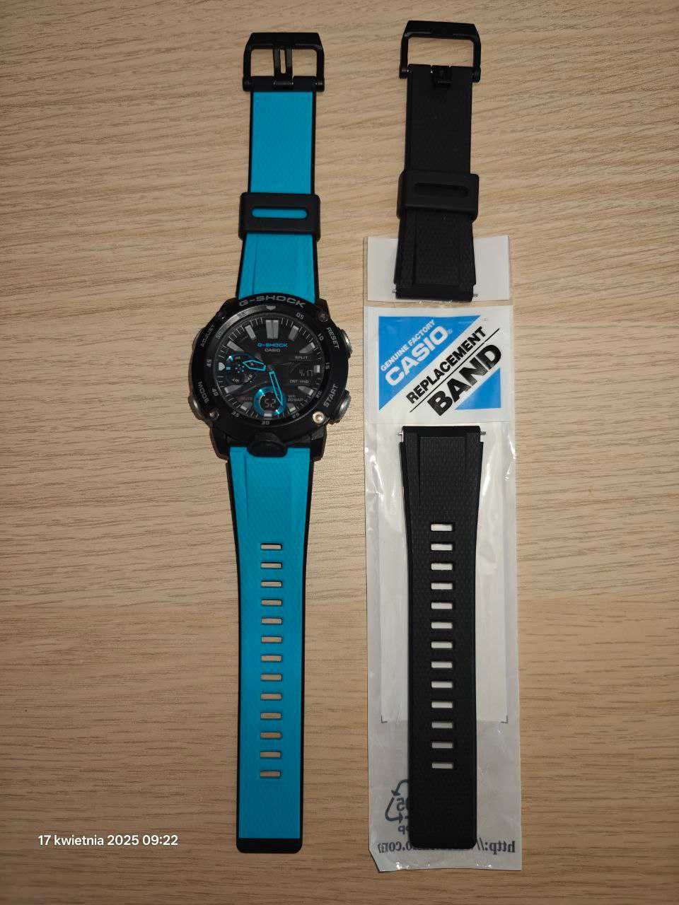 Casio G-Shock GA-2000-1A2ER | Idealny stan + oryginalny pasek gratis